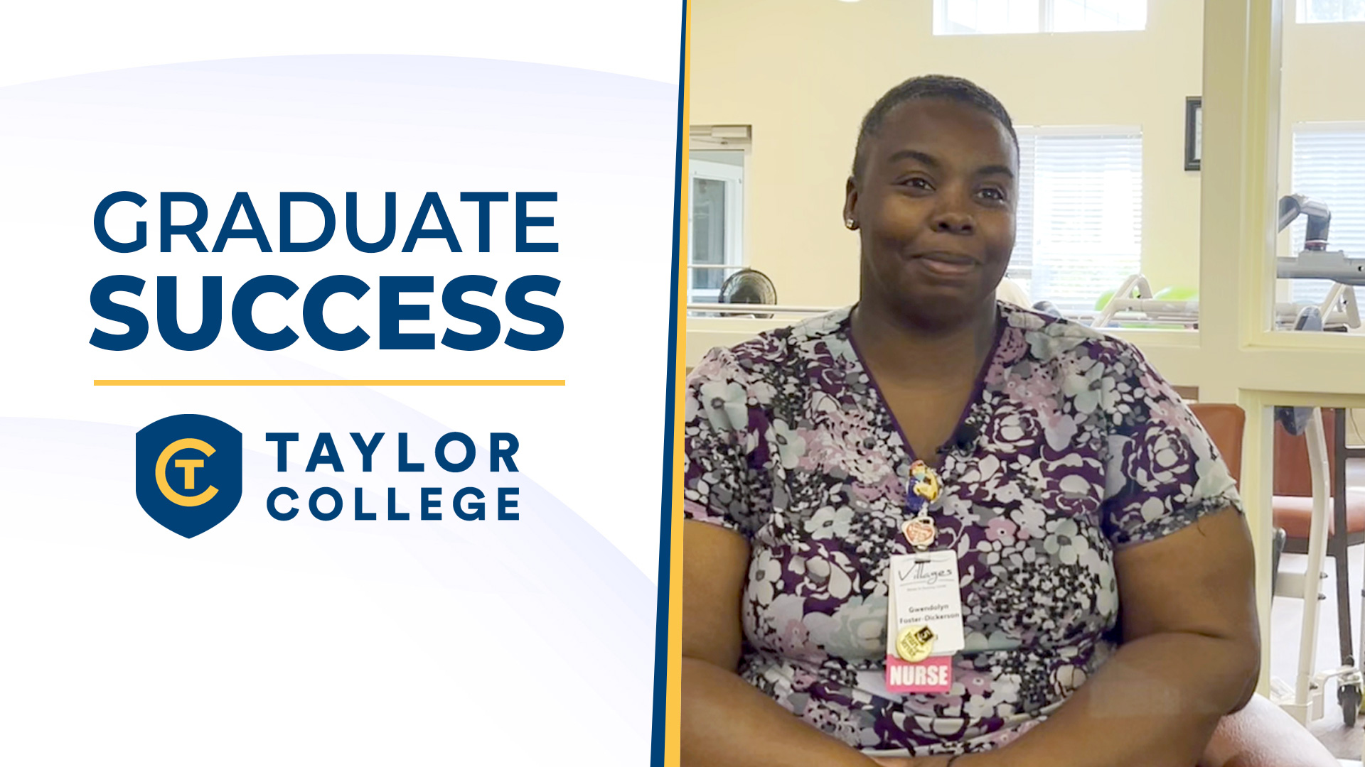 Taylor College Success Story